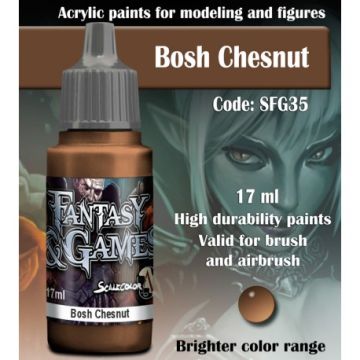 Акрилова фарба Scale 75: Fantasy & Games: Bosh Chesnut (17ml)