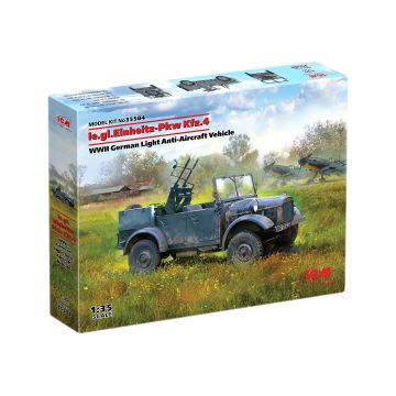 Збірна модель автомобіля ICM: le.gl.Einheitz-Pkw Kfz.4