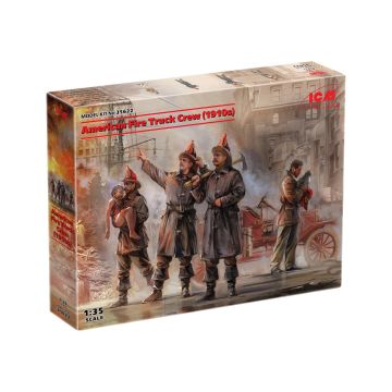 Збірні моделі фігурок ICM: Американська пожежна команда (1910-ті)