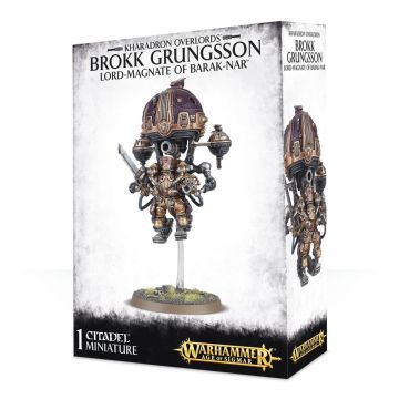 Мініатюра Age of Sigmar Kharadron Overlords: Brokk Grungsson, Lord-Magnate of Barak-Nar (GW Exclusive)
