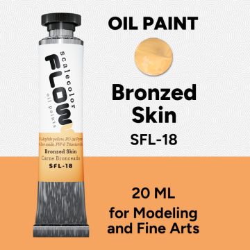 Олійна фарба Scale 75: Floww Oils: Bronzed Skin (20ml)