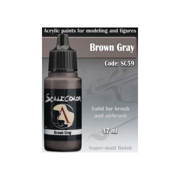 Акрилова фарба Scale 75: Scalecolor: Brown Gray (17ml)