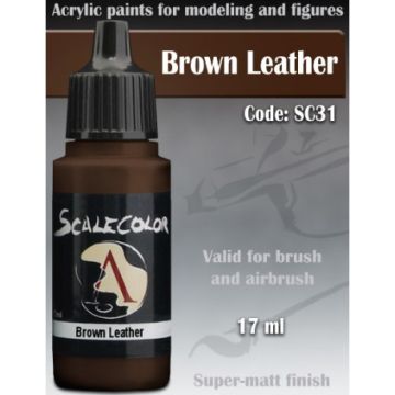 Акрилова фарба Scale 75: Scalecolor: Brown Leather (17ml)