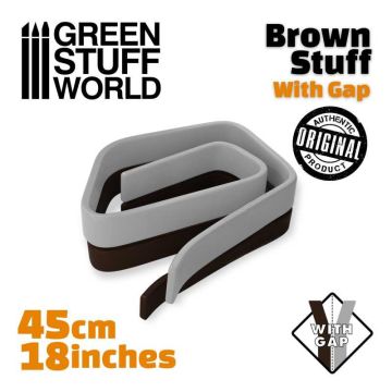 Шпаклівка Green Stuff World: Brown Stuff Tape 18 Inches With Gap