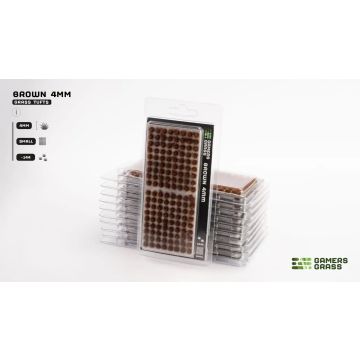 Пучки трави Gamers Grass: Brown (4mm) Small