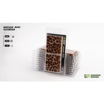 Пучки трави Gamers Grass: Brown (4mm) Wild
