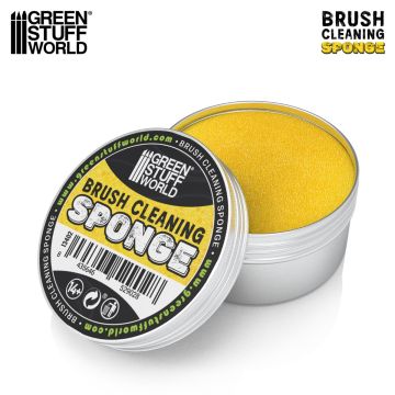 Губка для пензликів Green Stuff World: Brush Cleaning Sponge