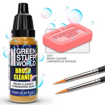 Рідина для очищення пензлів Green Stuff World: Brush Soap - Cleaner and Preserver (17 ml)