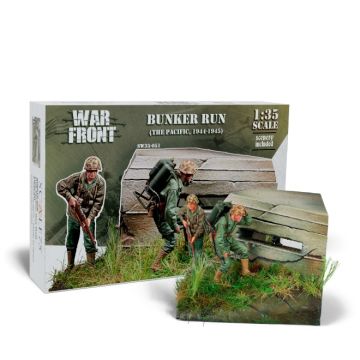Мініатюра 1/35 Scale 75: Warfront: Bunker Run (the Pacific, 1944-1945)