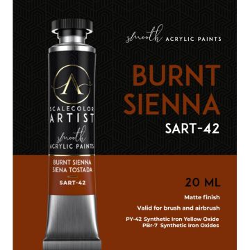 Акрилова фарба Scale 75: Scalecolor Artist: Burnt Sienna (20ml)