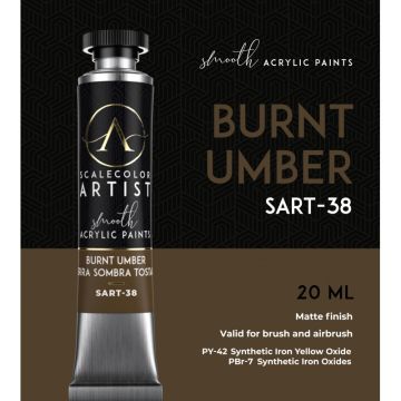 Акрилова фарба Scale 75: Scalecolor Artist: Burnt Umber (20ml)