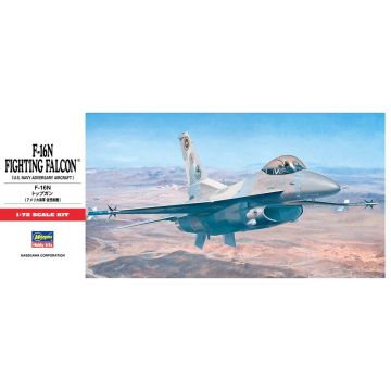 Збірна модель літака Hasegawa: F-16N Fighting Falcon