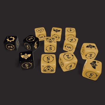 Гральні куби до настільної рольової гри Coriolis: The Great Dark: Dice Set