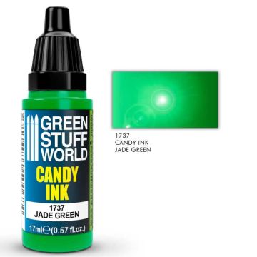 Акрилове чорнило Green Stuff World Acrylic Inks: Candy Ink: Jade Green (17ml)