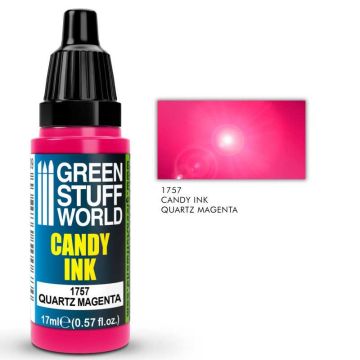 Акрилове чорнило Green Stuff World Acrylic Inks: Candy Ink: Quartz Magenta (17ml)