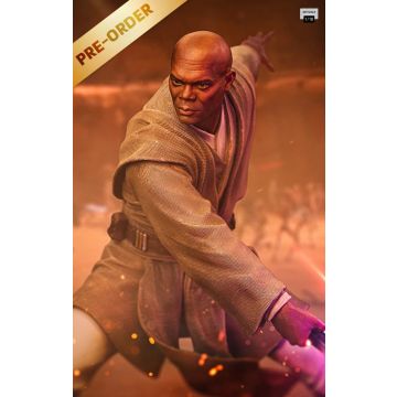 Колекційна статуетка Iron Studios: Statue Mace Windu - Star Wars - Art Scale 1/10
