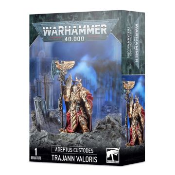 Мініатюра Warhammer 40000 Adeptus Custodes: Captain-General Trajann Valoris