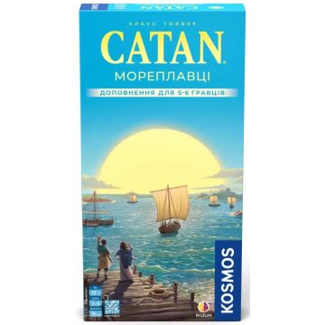Настільна гра CATAN. Мореплавці. Доповнення для 5-6 гравців