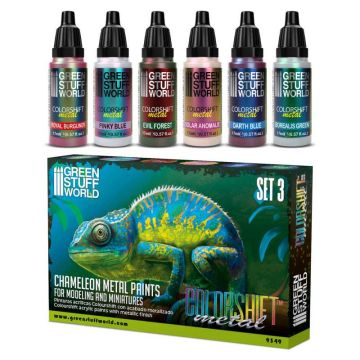 Набір акрилових фарб Green Stuff World Chameleon Acrylic: Paint Set 3