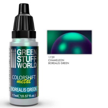 Акрилова фарба Green Stuff World Chameleon Paint: Borealis Green (17ml)
