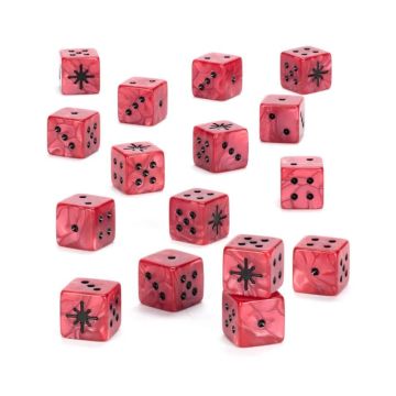 Гральні куби Warhammer 40000: Chaos Space Marines Dice Set