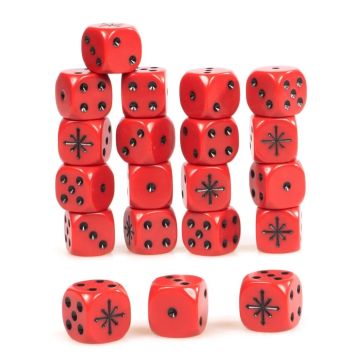 Гральні куби Warhammer 40000: Chaos Space Marines Dice Set