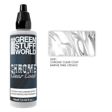 Лак з хромовим ефектом Green Stuff World: Chrome Clear Coat 60 ml