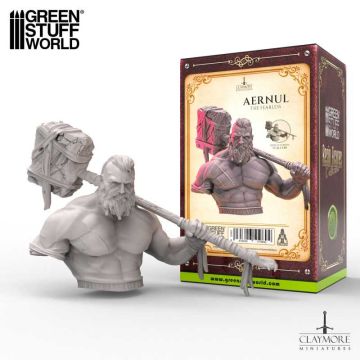 Мініатюра 1/10 Green Stuff World: Claymore Miniatures - Aernul the Fearless