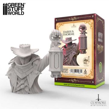 Мініатюра 1/10 Green Stuff World: Claymore Miniatures - Darius Thorne