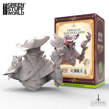 Мініатюра 1/10 Green Stuff World: Claymore Miniatures - Erwalld Van Holland