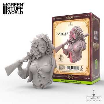 Мініатюра 1/10 Green Stuff World: Claymore Miniatures - Isabella The Widow