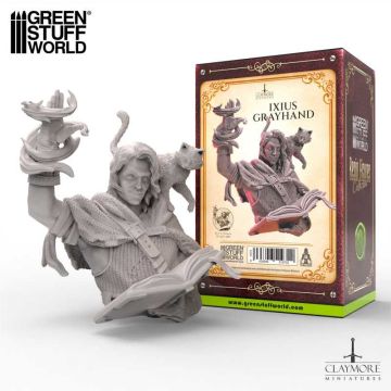 Мініатюра 1/10 Green Stuff World: Claymore Miniatures - Ixius Grayhand