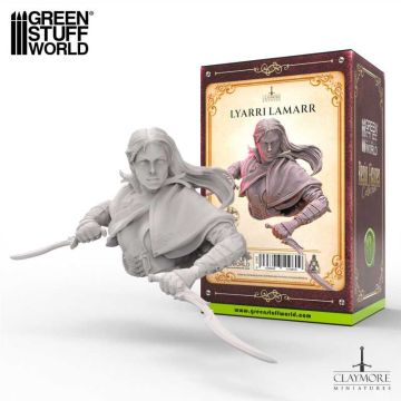 Мініатюра 1/10 Green Stuff World: Claymore Miniatures - Lyarri Lamarr