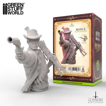 Мініатюра 1/10 Green Stuff World: Claymore Miniatures - Royce Black Thunder