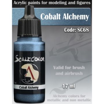Акрилова фарба Scale 75: Metal n’ Alchemy: Cobalt Metal (17ml)