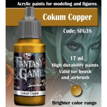 Акрилова фарба Scale 75: Fantasy & Games: Cokum Copper (17ml)
