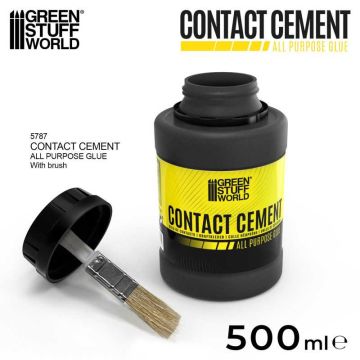 Контактний клей Green Stuff World: Contact Cement 500ml with Brush Applicator