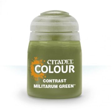 Акрилова фарба Citadel: Contrast: Militarum Green (18ml)