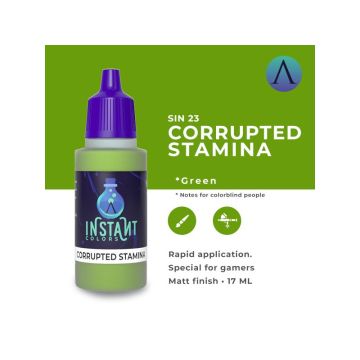 Акрилова фарба Scale 75: Instant Colors: Corrupted Stamina (17ml)