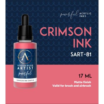 Акрилове чорнило Scale 75: Scalecolor Artist: Crimson Ink (17ml)