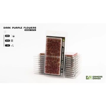 Пучки квітів Gamers Grass: Dark Purple Flowers