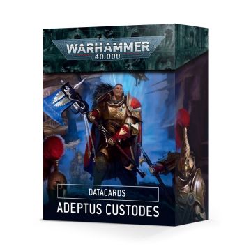 Картки правил Warhammer 40000 Datacards: Adeptus Custodes (9-та редакція)