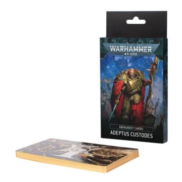 Картки правил Warhammer 40000 Datasheet Cards: Adeptus Custodes (10-та редакція)