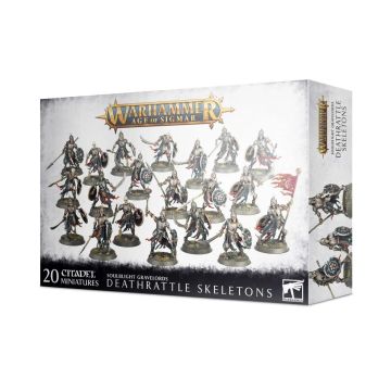 Набір мініатюр Age of Sigmar Soulblight Gravelords: Deathrattle Skeletons