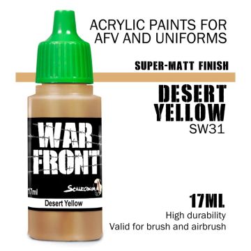 Акрилова фарба Scale 75: Warfront: Desert Yellow (17ml)