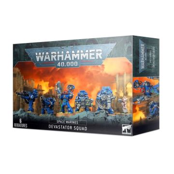 Набір мініатюр Warhammer 40000 Space Marines: Devastator Squad