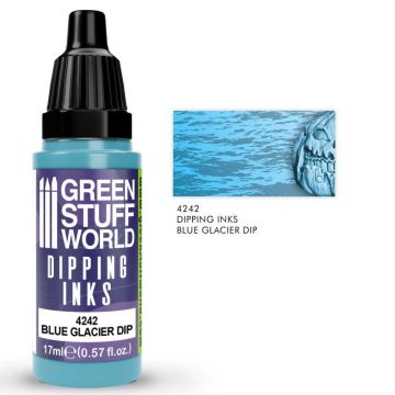 Акрилове чорнило Green Stuff World Dipping Ink: Blue Glacier Dip (17ml)