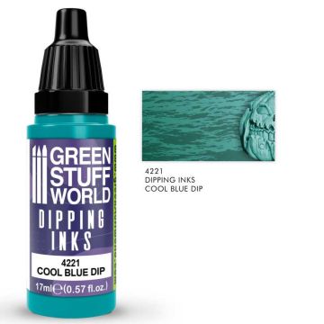 Акрилове чорнило Green Stuff World Dipping Ink: Cool Blue Dip (17ml)