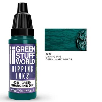 Акрилове чорнило Green Stuff World Dipping Ink: Green Shark Skin Dip (17ml)