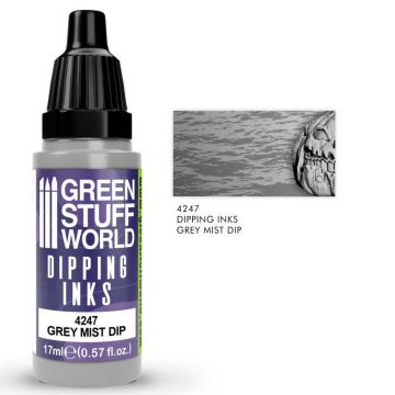 Акрилове чорнило Green Stuff World Dipping Ink: Grey Mist Dip (17ml)
